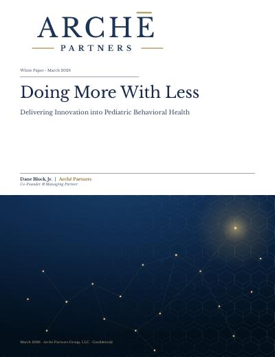 Doing More With Less — white paper cover
